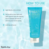 Farmstay Hyaluronic Acid Multi Aqua Soothing Gel  (200 ml)