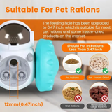 Gartig Robot Interactive Pet Slow Feeder, battery free Toys for Pet Increases IQ for Cat & Dog (Pack of 1) (Color May Vary)
