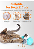 Gartig Robot Interactive Pet Slow Feeder, battery free Toys for Pet Increases IQ for Cat & Dog (Pack of 1) (Color May Vary)