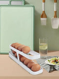 GARTIG Rolling Eggs Holder Dispenser Eggs Storage Box For Kitchen Countertop Cabinet Fridge (Pack of 1)
