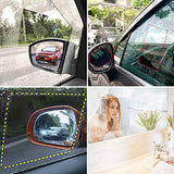Gartig Universal Rear-View Mirror Waterproof Anti Fog Rainproof Protective Film Sticker for Car