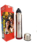 Eagle Home Red Sleek Flip Lid Stainless Steel Vacuum Flask 1000 Ml