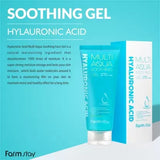 Farmstay Hyaluronic Acid Multi Aqua Soothing Gel  (200 ml)