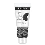 Farmstay Pure Cleansing Charcoal Foam 180ml