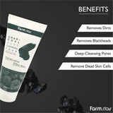 Farmstay Pure Cleansing Charcoal Foam 180ml