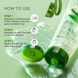 The Face Shop Jeju Aloe Fresh Soothing Foam Cleanser (150ml)