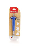 CRYSTAL ABS Plastic Lighter (Color and Design May Vary)