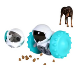 Gartig Robot Interactive Pet Slow Feeder, battery free Toys for Pet Increases IQ for Cat & Dog (Pack of 1) (Color May Vary)