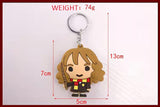 GARTIG Premium Hermione Granger 3D Rubber Silicone Harry Potter Keychain/KeyRing