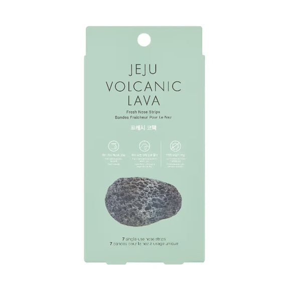 The Face Shop Jeju Volcanic Lava Fresh Nose Strips (7 pieces)