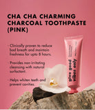 Unpa Cha Cha Charming Charcoal Black Toothpaste