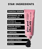 Unpa Cha Cha Charming Charcoal Black Toothpaste