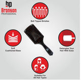Bronson Professional Paddle Brush (1pcs) Color May Vary