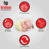 Bronson Professional Bath Sponge Loofah Big Round For Body Scrubbing (Pack of 1)
