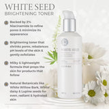 The Face Shop White Seed Brightening Toner With 2% Niacinamide (160ml)