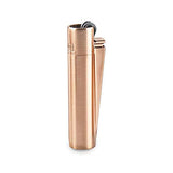 Clipper Metal Cigarette Lighter with Designer Box, RoseGold with Flint System 5 pcs