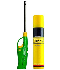 Clipper Neo Flama Matchless flame lighter (Assorted Colour) with refiller 100ml