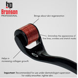 Bronson Professional Derma Roller 0.5Mm Titanium Alloy Needles 540 Needles Dr50