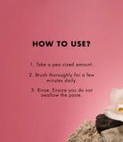 Unpa Cha Cha Charming Charcoal Black Toothpaste