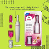 Bronson Professional Sensitive Electric Bikini & Eye-brow Trimmer for Women