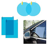 Gartig Universal Rear-View Mirror Waterproof Anti Fog Rainproof Protective Film Sticker for Car