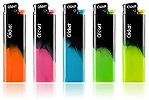 Cricket Fusion Intense Disposable Lighters, Fusion Candy - Pack of 5