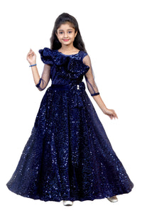 WENTYF Full Length Party/Festive Gown, Royal Gown/Dress for Girls