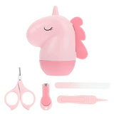 Gartig Unicorn Newborn Baby Nail Care Sets (Scissors, Tweezer, Cutter, Nail File) - 4 pieces