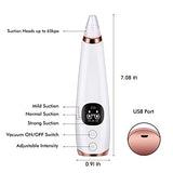 Bronson Professional Micro-crystalline Blackhead Remover Detector Instrument Rechargeable With 6 Nozzles