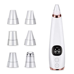 Bronson Professional Micro-crystalline Blackhead Remover Detector Instrument Rechargeable With 6 Nozzles
