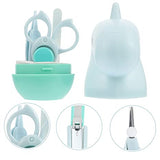 Gartig Unicorn Newborn Baby Nail Care Sets (Scissors, Tweezer, Cutter, Nail File) - 4 pieces