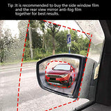Gartig Universal Rear-View Mirror Waterproof Anti Fog Rainproof Protective Film Sticker for Car