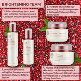 The Face Shop Pomegranate And Collagen Volume Lifting Serum (80ml)