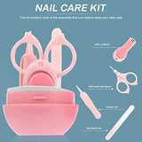 Gartig Unicorn Newborn Baby Nail Care Sets (Scissors, Tweezer, Cutter, Nail File) - 4 pieces