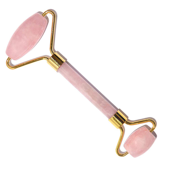 Bronson Professional Rose Quartz Facial Massage Roller