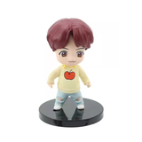 GARTIG Premium BTS 3D Rubber Silicone BTS Army Keychain (Pack Of 7)