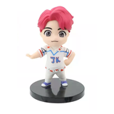GARTIG Premium BTS 3D Rubber Silicone BTS Army Keychain (Pack Of 7)