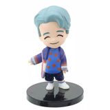 GARTIG Premium BTS 3D Rubber Silicone BTS Army Keychain (Pack Of 7)