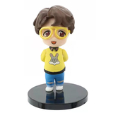 GARTIG Premium BTS 3D Rubber Silicone BTS Army Keychain (Pack Of 7)