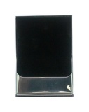 WENTYF RFID Blocking Card Holder, Case Wallet with Magnetic Closure Unisex - Black Stripe