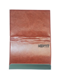 WENTYF PU Leather RFID Blocking Card Holder, Case Wallet with Magnetic Closure Unisex - Brown