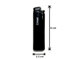 Cricket Original, Black & White Disposable Lighters, 5 Pack