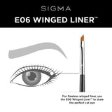 Sigma Beauty Winged Liner Brush - E06