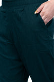 WENTYF Regular Fit Pants/Jeggings with Pockets for Office/Party/Casual (Peacock Blue)