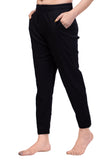 WENTYF Regular Fit Pants/Jeggings with Pockets for Office/Party/Casual (Black)