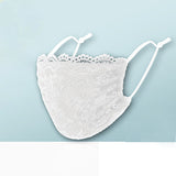 WENTYF Women Designer Delicate Embroidery Applique Premium Washable Dustproof Fashionable Face Mask
