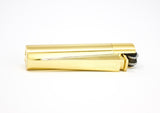 Clipper Metal Cigarette Lighter with Designer Box, Gold with Lighter Gas Refill Can 100ml, Combo