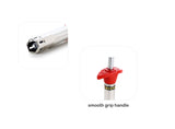 CRYSTAL Stainless Steel ARISTO LIGHTER (Color and Design May Vary)
