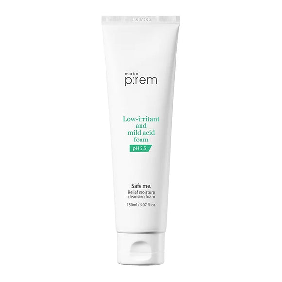 Make P:Rem Safe Me Relief Moisture Cleansing Foam 150ml