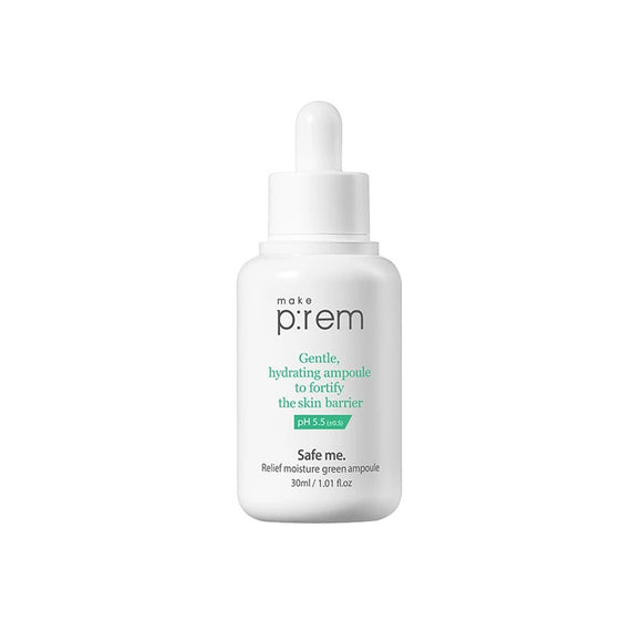 Make P:rem Safe me. Relief Moisture Green Ampoule 30ml